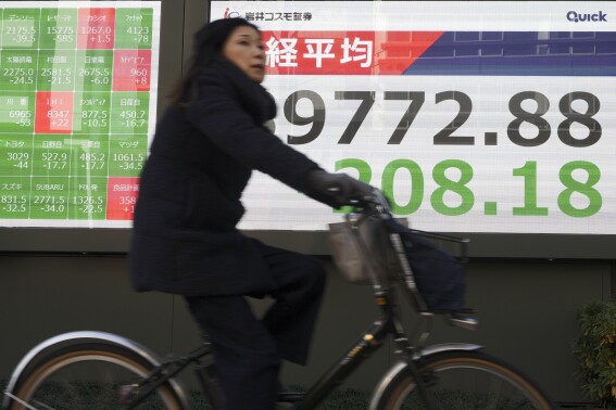 Stock market today: Asian stocks follow Wall Street’s retreat, oil prices surge